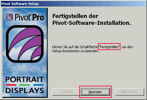 Pivot-Software (Januar 2005)
