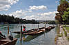 Boote auf dem Rhein (Schaffhausen / Schweiz)
